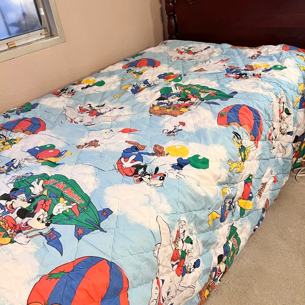 Vintage Disney Mickey Comforter, Full Size